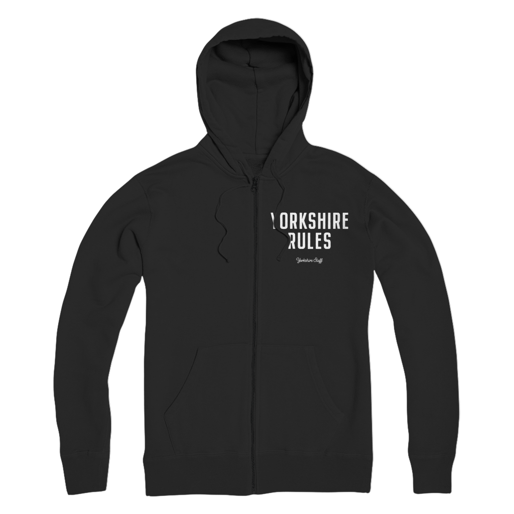 Yorkshire Rules Zip Hoodie