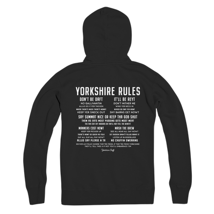 Yorkshire Rules Zip Hoodie