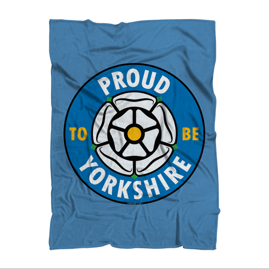 Proud to be Yorkshire Fleece Blanket