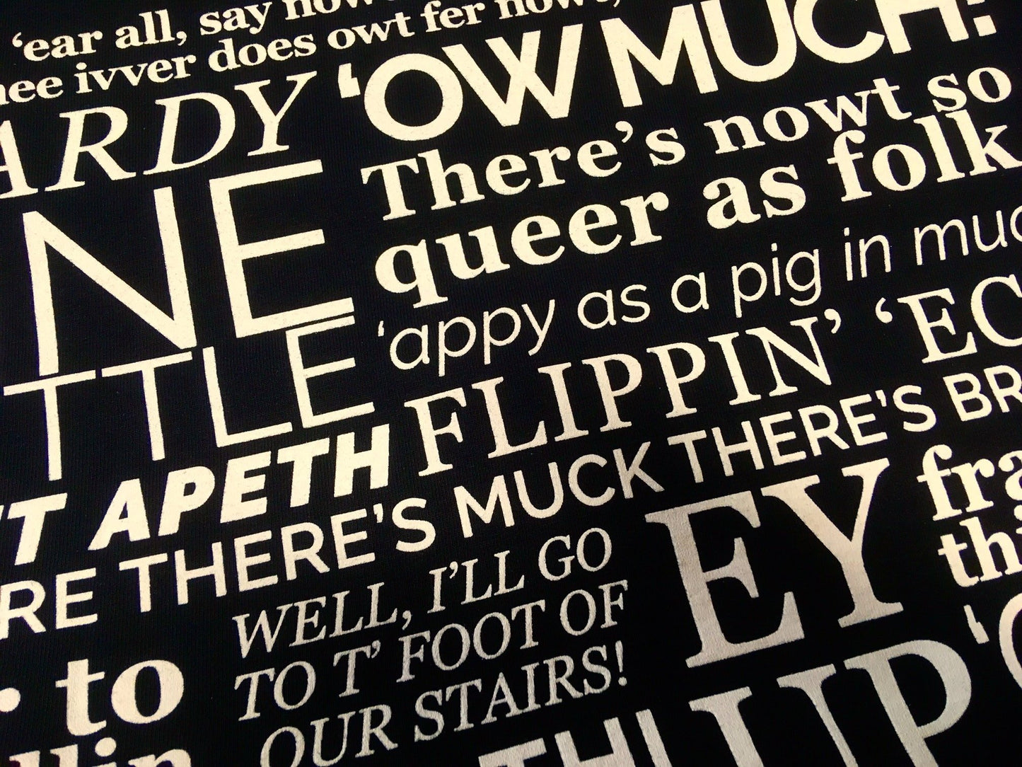Sale Yorkshire Dialect T Shirt