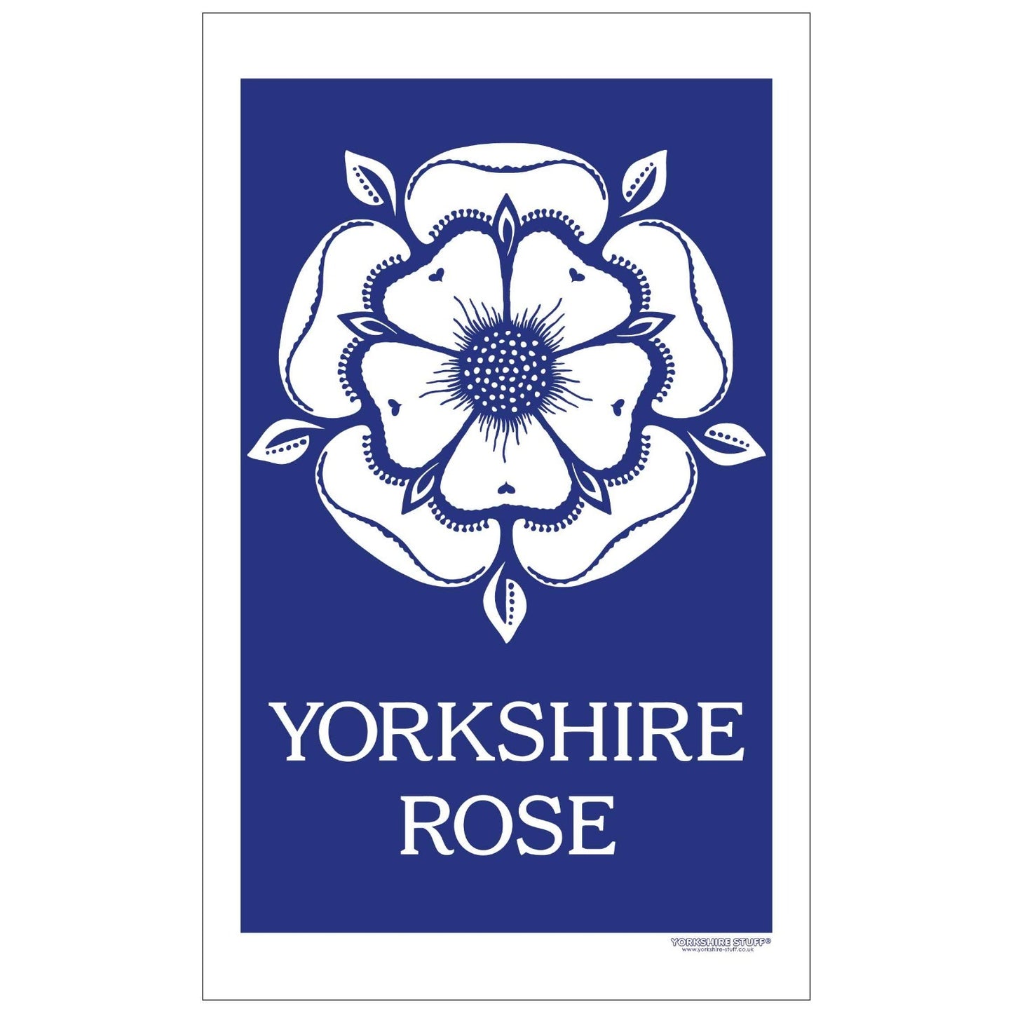 Yorkshire Rose Tea Towel