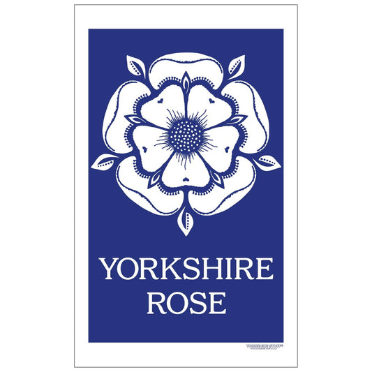Yorkshire Rose Tea Towel