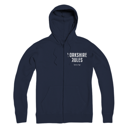 Yorkshire Rules Zip Hoodie