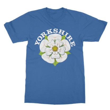 Yorkshire T-Shirt with White Rose