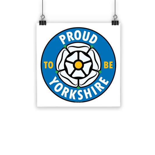 Proud to be Yorkshire Poster
