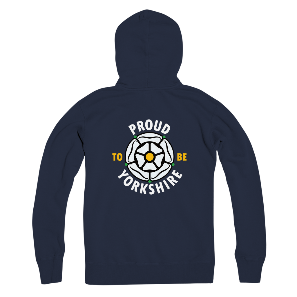 Proud to be Yorkshire Zip Hoodie