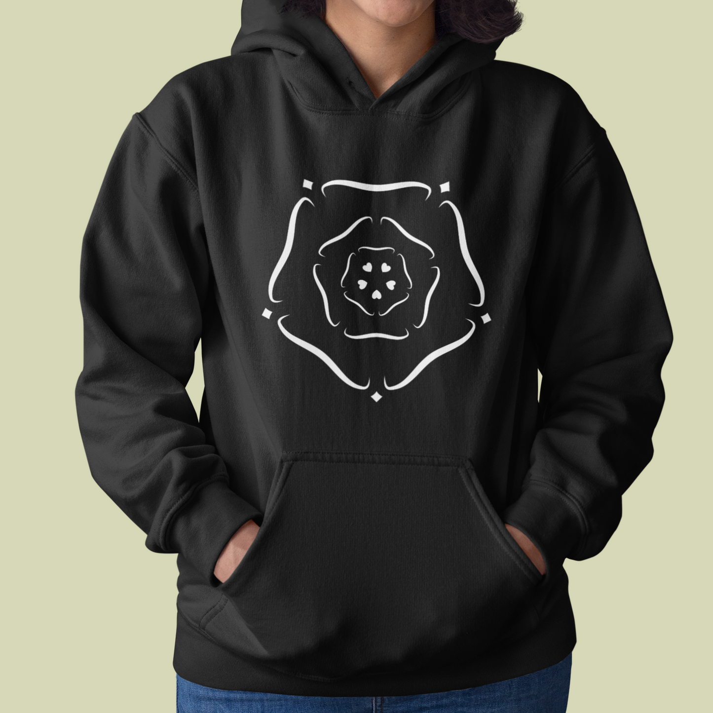 White Rose of Yorkshire Hoodie