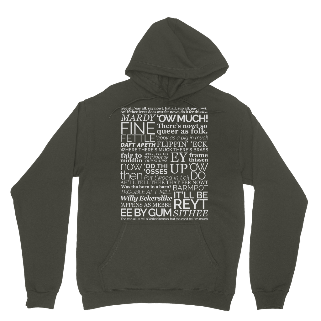 Yorkshire Sayings Hoodie