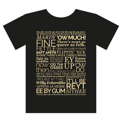 Sale Yorkshire Dialect T Shirt