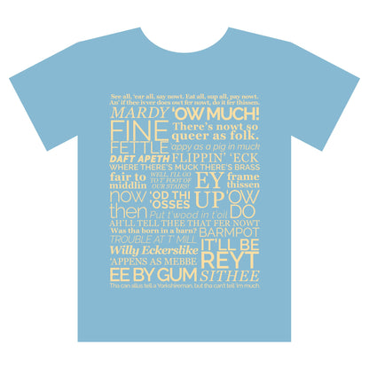 Sale Yorkshire Dialect T Shirt
