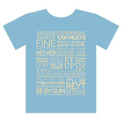 Sale Yorkshire Dialect T Shirt