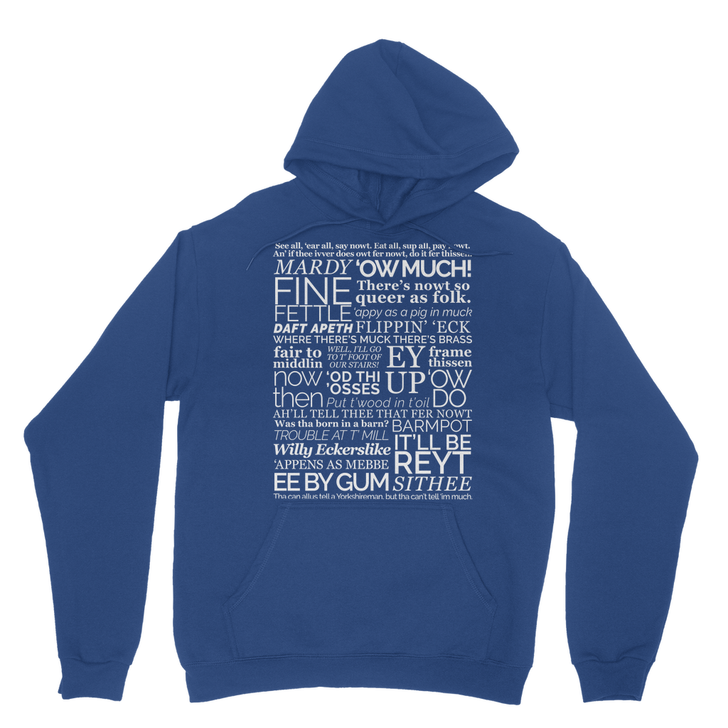 Yorkshire Sayings Hoodie