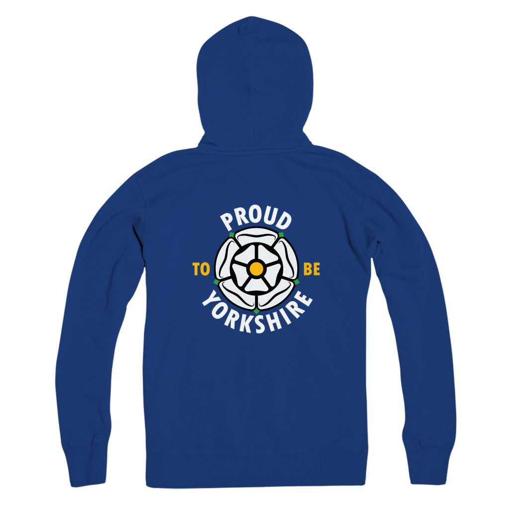 Proud to be Yorkshire Zip Hoodie