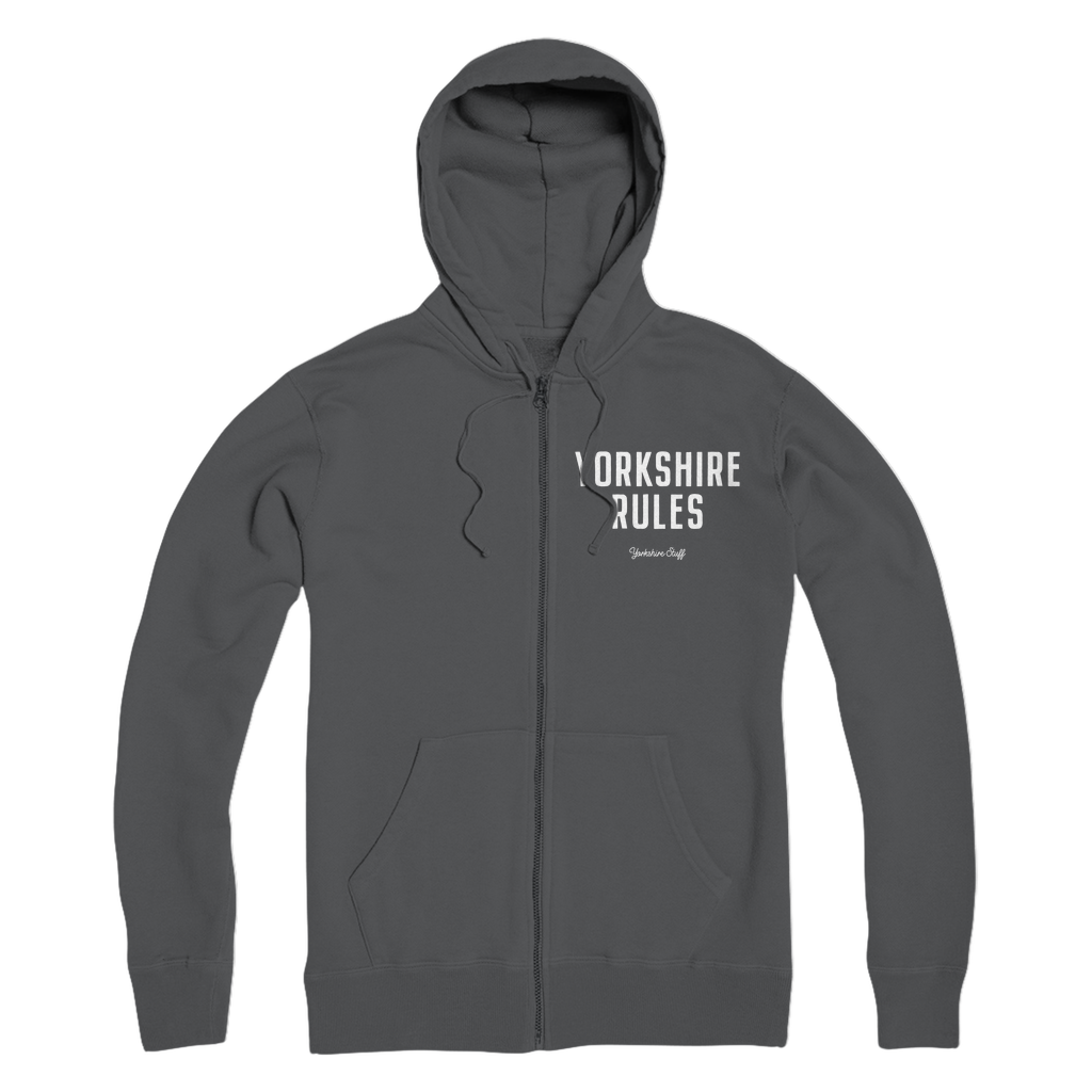 Yorkshire Rules Zip Hoodie