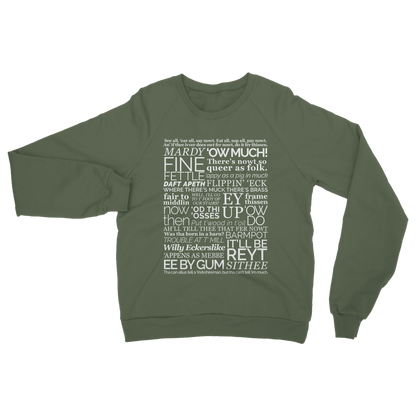 Yorkshire Dialect Sayings Sweatshirt