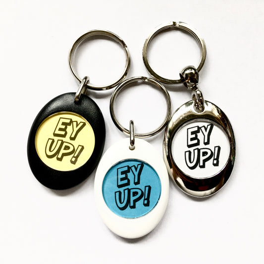 Ey Up Keyring