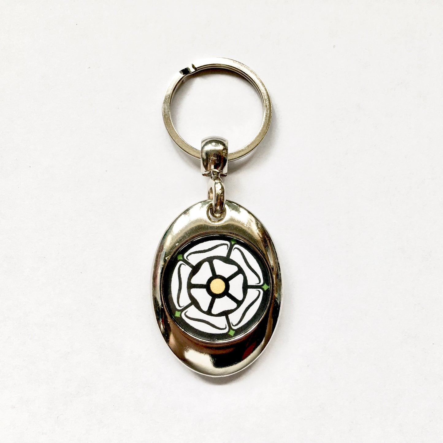 Yorkshire Rose Keyring