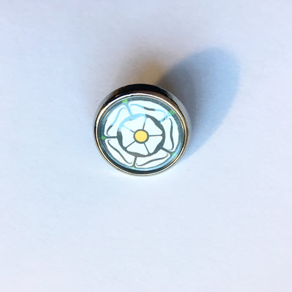 Round Yorkshire Rose Lapel Pins - Last Few!