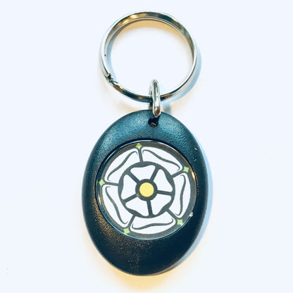 Yorkshire Rose Keyring