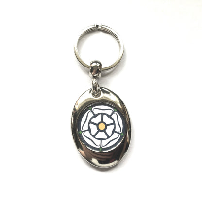 Yorkshire Rose Keyring