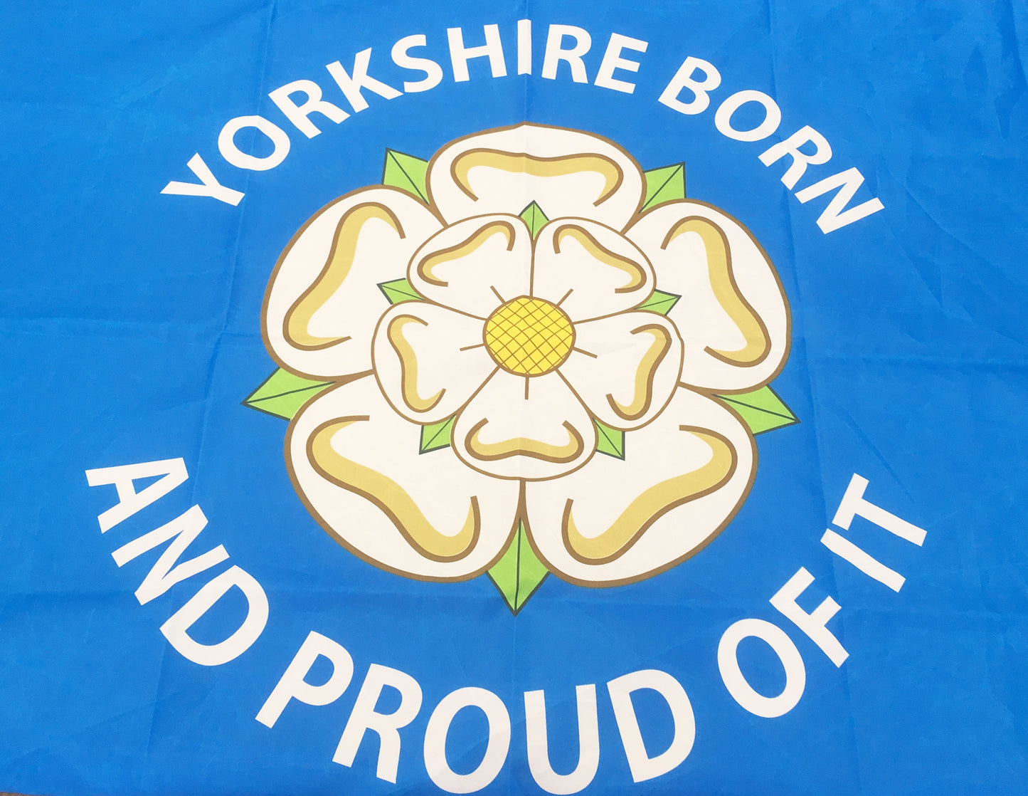 Yorkshire Born And Proud Of It Flag 5ft x 3ft - Last Few!