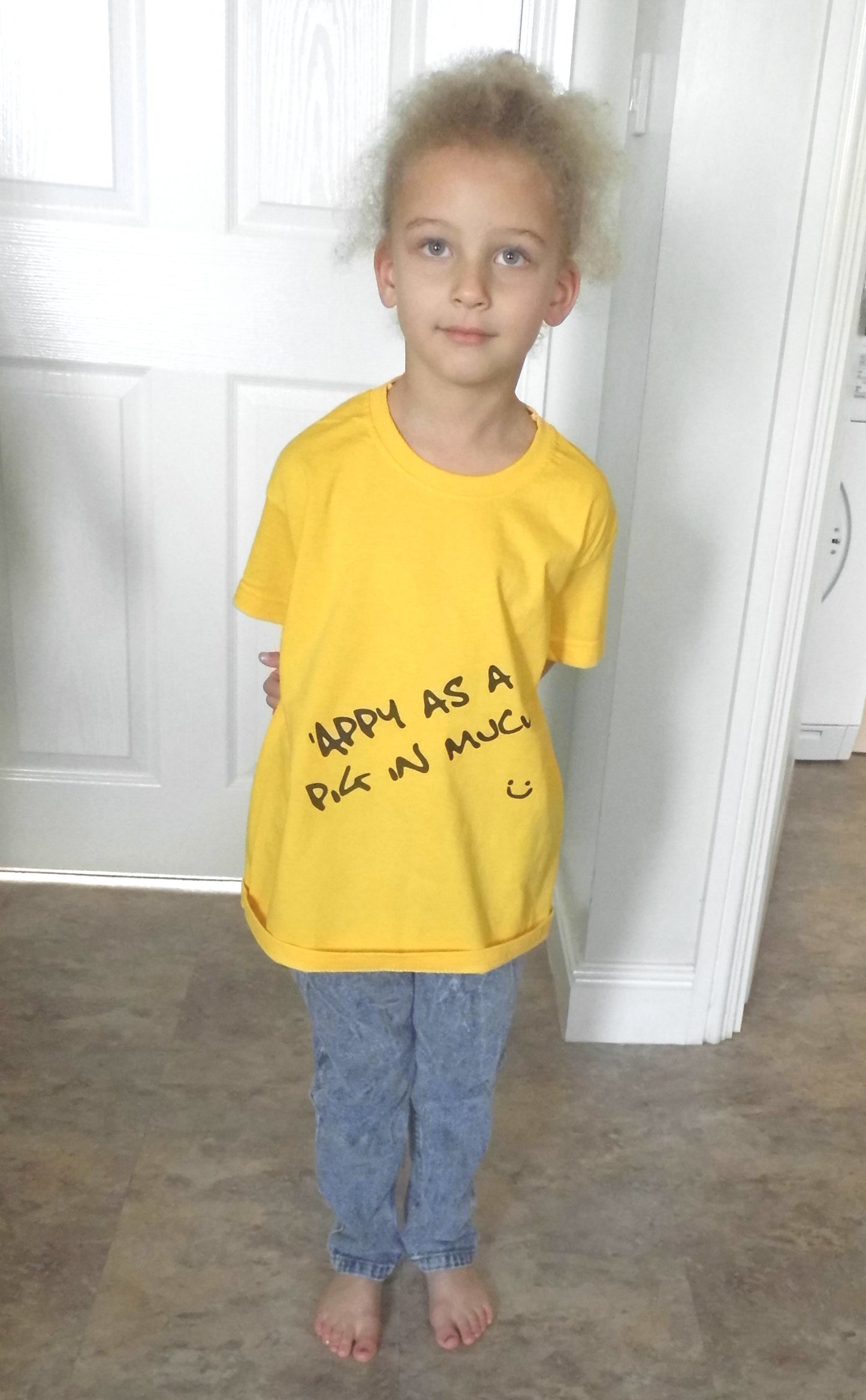 Sale Appy as a Pig in Muck Kids T-shirts