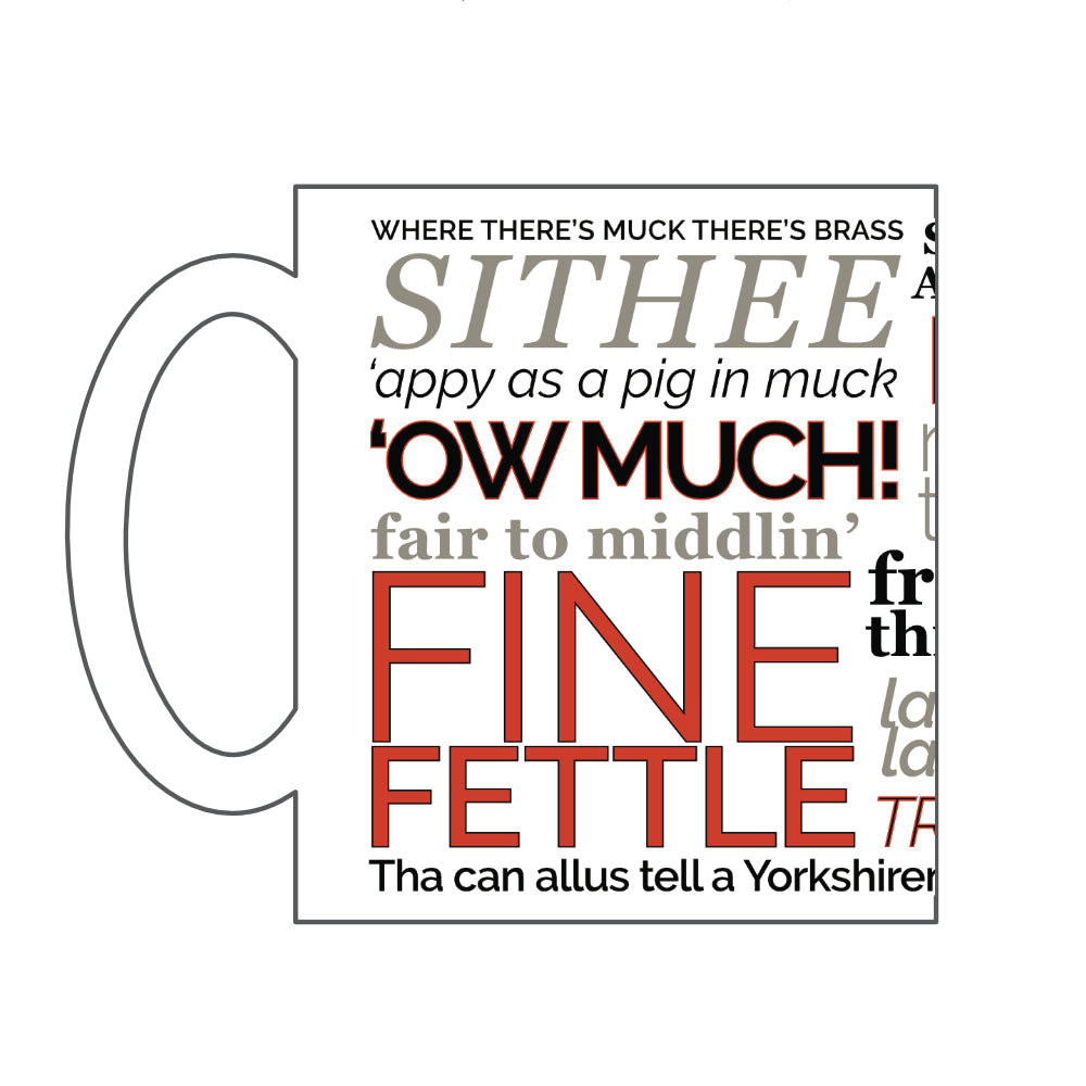 Yorkshire Dialect Mug