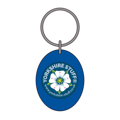 White Rose Keyring