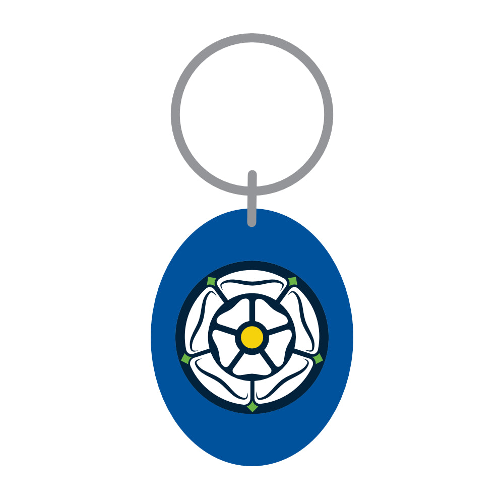 Yorkshire Rose Keyring