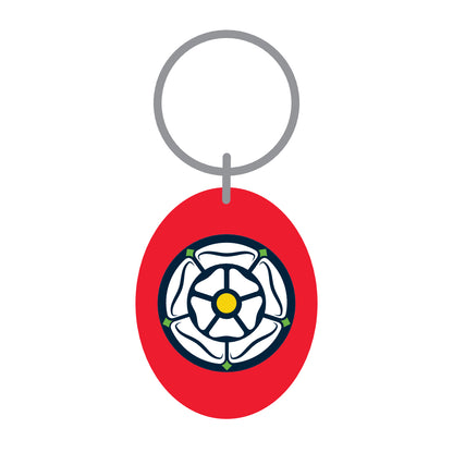 Yorkshire Rose Keyring