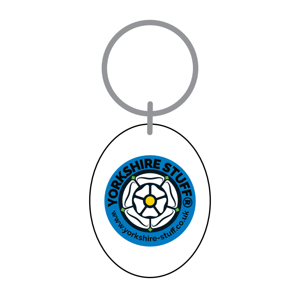 Yorkshire Rose Keyring