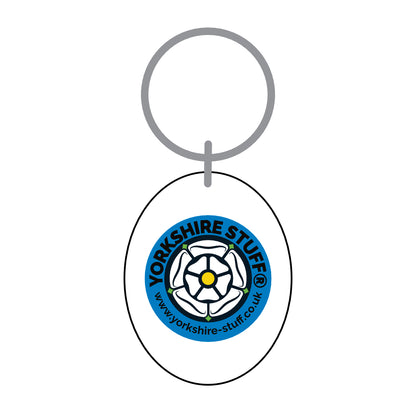 Yorkshire Rose Keyring