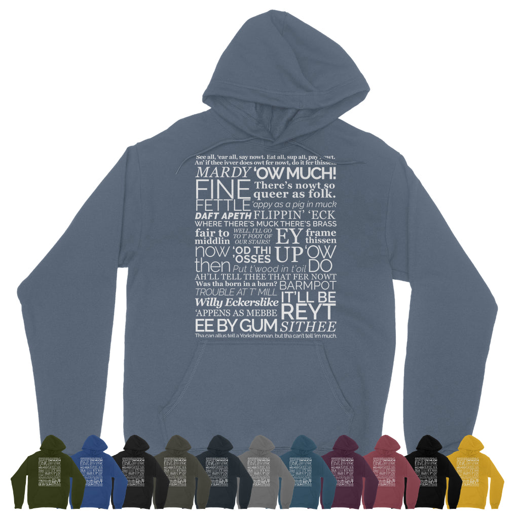 Yorkshire Sayings Hoodie