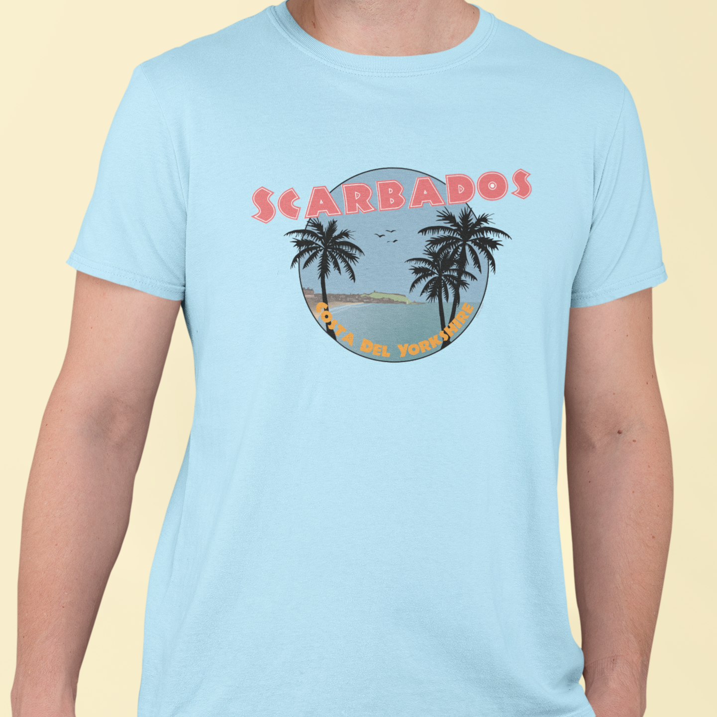 Scarborough T-shirt, Scarbados Costa Del Yorkshire